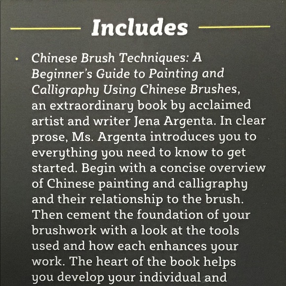 Chinese Brush Book & Kit - Picture 4 of 5